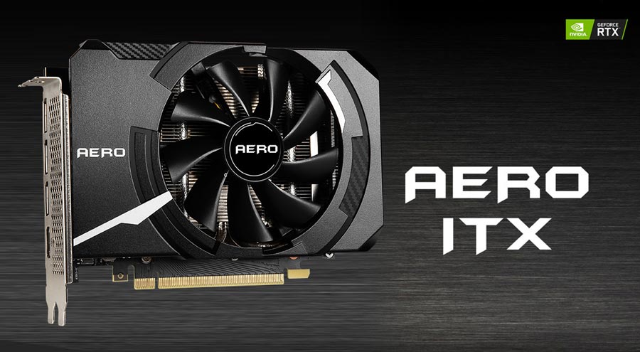 MSI AERO GeForce RTX 3050 本体 MSI GeForce RTX 3050 AERO ITX 8G」をレビュー | 自作とゲームと趣味
