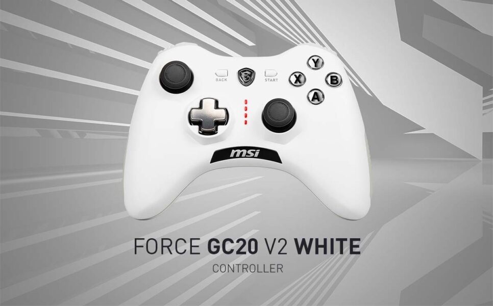 MSI GG Force GC20 PC Android Uyumlu Beyaz Gamepad