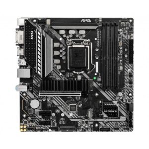 Msi Mag B460m Bazooka Intel B460 Soket 1200 Ddr4 2933mhz M 2 Anakart 1