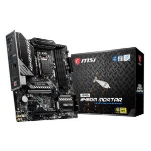 Msi Mag B460m Mortar 2933mhz Ddr4 Soket 1200 M 2 Dp Hdmi Matx Anakart