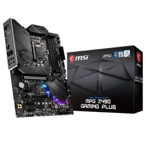 Msi Mpg Z490 Gaming Plus Intel Z490 Soket 1200 Ddr4 4800oc M 2 Anakart