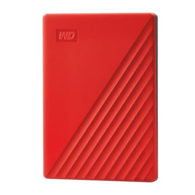 WD 2,5'' 4TB My Passport Kırmızı USB 3.0 Taşınabilir Disk