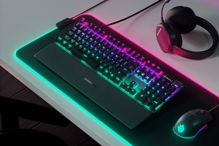 SteelSeries Apex 5 Gaming Klavye – görsel 1