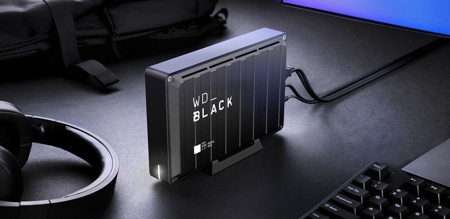 WD 3,5'' 5TB Black D10 Game Drive USB3.2 Taşınabilir Disk