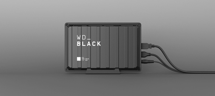 WD 3,5'' 5TB Black D10 Game Drive USB3.2 Taşınabilir Disk