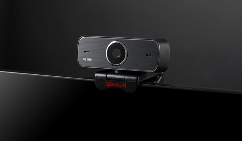 Redragon hitman gw800 çift mikrofonlu 1080p webcam