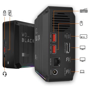 WD D50 Game Dock 1TB Taşınabilir Disk a3