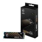 MSI 1TB SPATIUM M390 NVME M.2 SSD (3300MB Okuma / 3000MB Yazma)