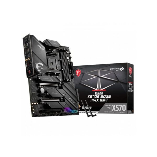 Msi Mpg X570s Edge Max Wifi Amd X570 Soket Am4 Ddr4 5300mhz Oc M 2 Anakart