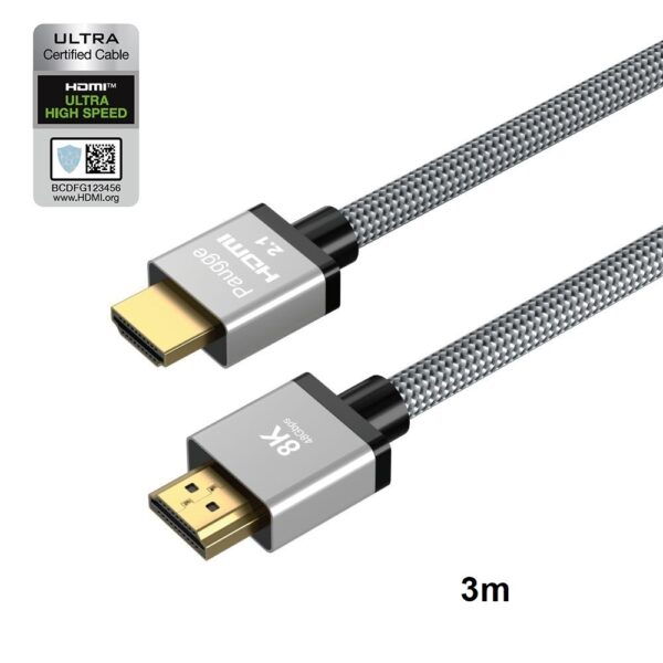 Paugge Ultra Sertifikalı 8K Dynamic HDR HDMI 2.1 Kablo