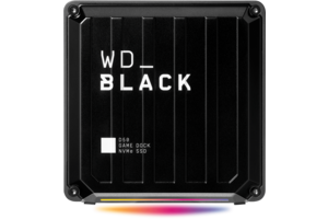 WD BLACK 2TB D50 GAME DOCK NVMe RGB Thunderbolt 3 3.5 Siyah Taşınabilir SSD