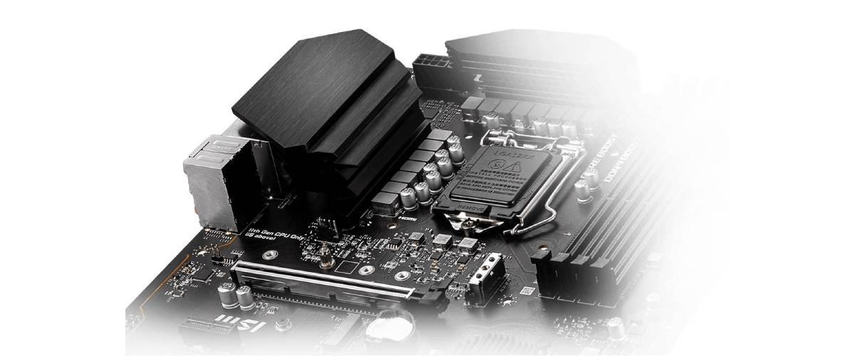 MSI Z590 PLUS 5333MHz(OC) DDR4 Soket 1200 M.2 HDMI DP VGA ATX Anakart