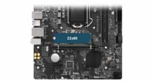 MSI PRO H410M-B DDR4 2933MHz VGA HDMI M.2 USB3.2 mATX Anakart