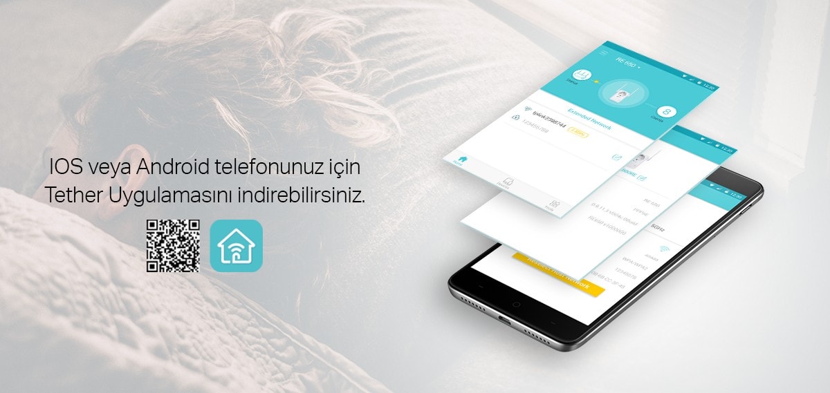 TP-LINK TL-WA854RE 300 Mbps Wifi Pro – Tether Uygulaması ile Kullanımı Kolay