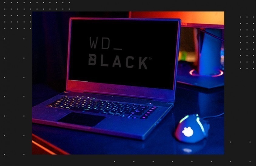 Wd black sn850 1 tb wds100t1xhe 7000/5300 mb/s m. 2 2280 rgb gaming nvme ssd