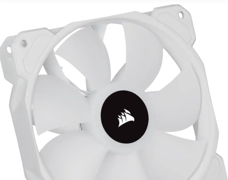 Corsair iCUE SP140 RGB Elite Beyaz 140 mm Fan – DÜŞÜK GÜRÜLTÜLÜ, YÜKSEK PERFORMANSLI