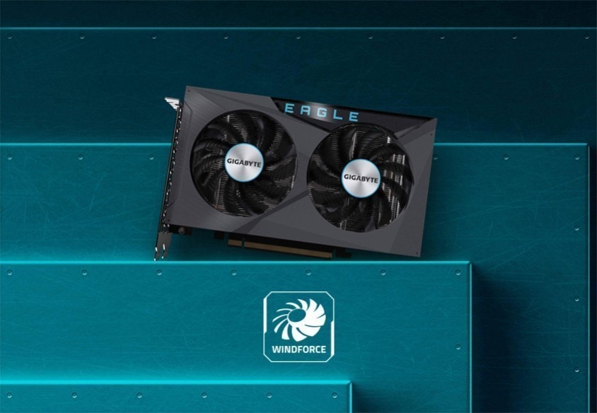 Gigabyte Radeon RX 6500 XT Eagle 4G GV-R65XTEAGLE-4GD 4GB GDDR6