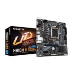 GIGABYTE H610M H 3200MHz DDR4 Soket 1700 M.2 HDMI D-Sub mATX Anakart