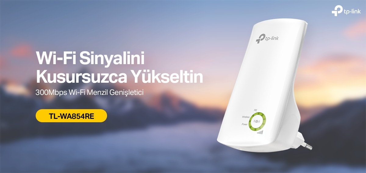 TP-LINK TL-WA854RE 300 Mbps Wifi Pro – görsel 1