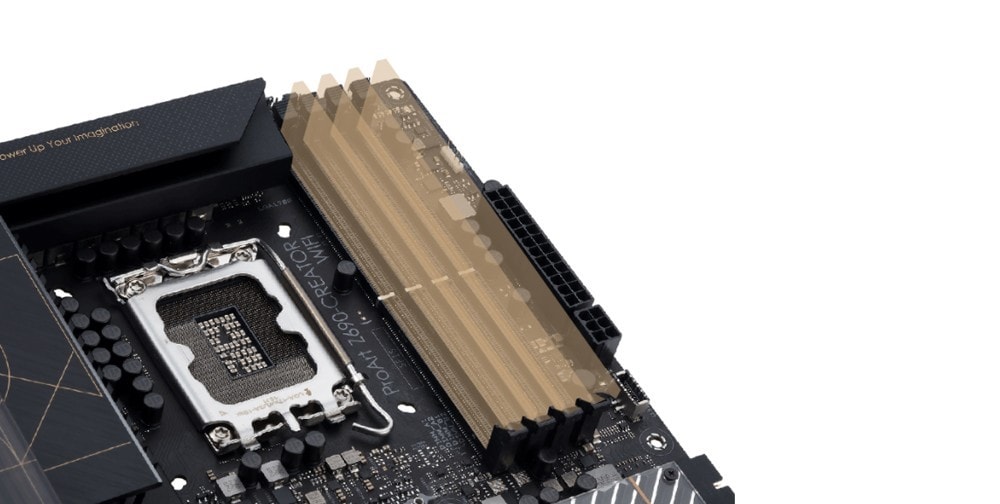 ASUS PROART Z690 CREATOR WIFI 6000MHz(OC) DDR5 Soket 1700 M.2 HDMI ATX Anakart