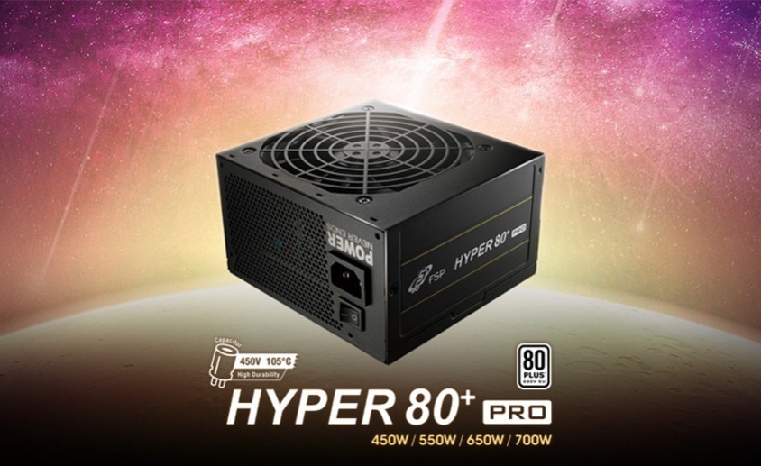 FSP Hyper Pro H3-550 550W 80+ Bronze PSU