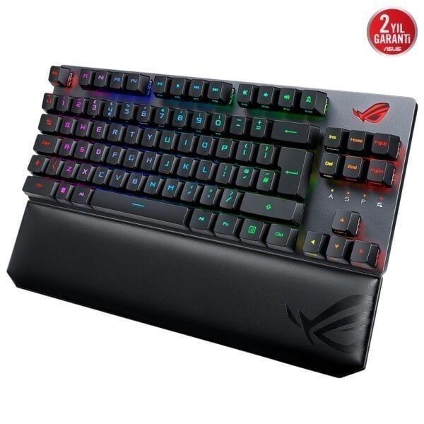 Asus Rog Strix Scope Rx Tkl Wireless Deluxe Rog Rx Red Optik Mekanik Gaming Klavye 3