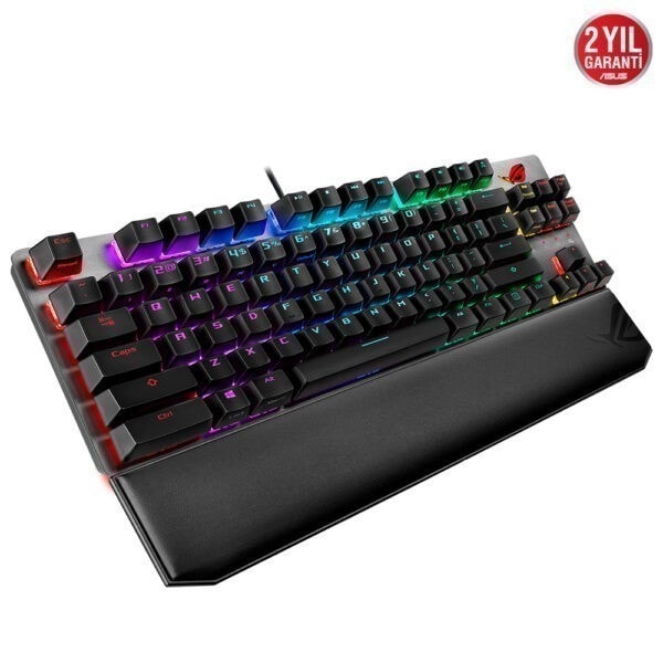 Asus Rog Strix Scope Tkl Deluxe Rog Nx Red Turkce Rgb Mekanik Gaming Klavye 2