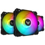 ASUS TUF Gaming TF120 ARGB Fanı - ARGB Kontrollü Üçlü Fan Kiti