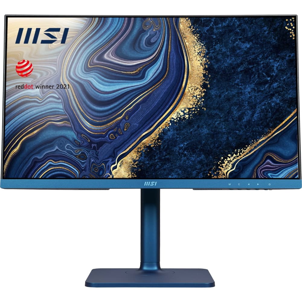 Msi 23 8″ Modern Md241p Ultramarine 75hz 5ms Ips Fhd Anti Glare Pivot Monitor