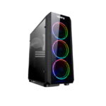 VENTO VG04F ATX Temperli Cam + 500W 80+ Bronze PSU Gaming Kasa