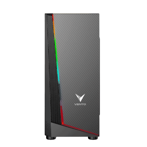 VENTO VG08FE ATX 1 adet RGB FAN Temperli Cam Gaming Kasa