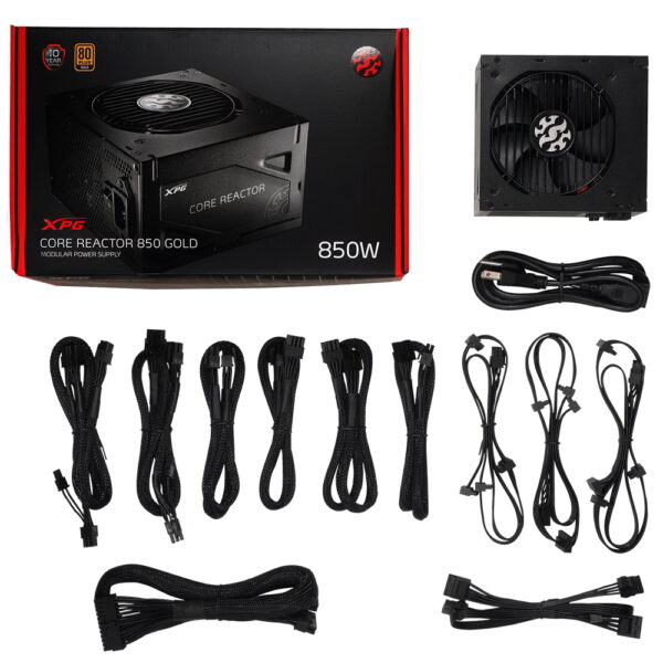 Xpg Core Reactor 750w 80 Gold Power Supply Corereactor750g Bkceu 3