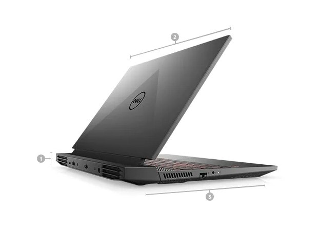 Dell Gaming G5 15 G55201600U i7-12700H 16GB RAM 512G SSD RTX 3050 4GB 15.6 120HZ FHD UBUNTU Notebook