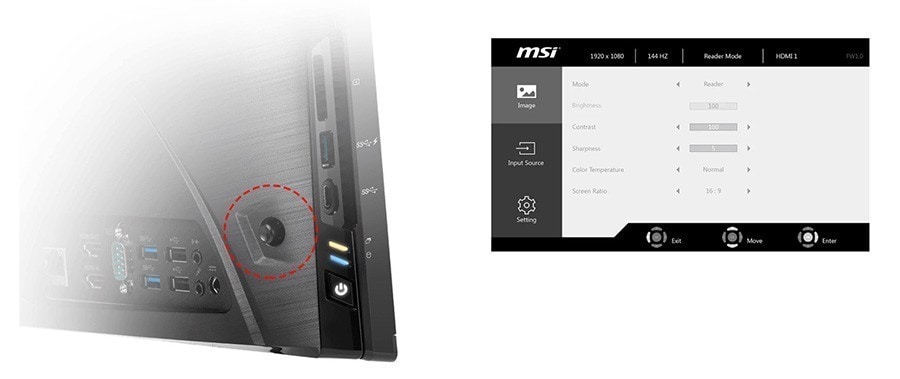 MSI PRO 22XT 10M-275XTR İ5-10400 8GB DDR4 256GB SSD+1TB HDD FreeDos All In One Bilgisayar