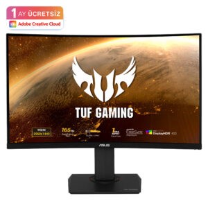 Asus Tuf Gaming 31 5 Vg32vqr 165hz 1ms Hdmi Dp Freesync Premium Hdr400 Curved Va Wqhd Gaming Monitor