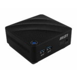MSI CUBI N JSL-043EU Celeron N4500 4GB DDR4 SDRAM 128GB SSD W11P Siyah Mini Pc
