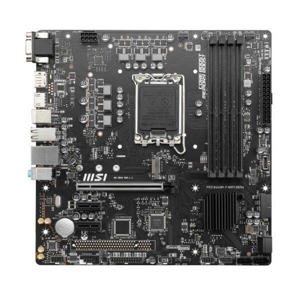 Msi Pro B660m P Wifi Ddr4 Intel B660 Soket 1700 Ddr4 4600mhz Oc M 2 Anakart 1