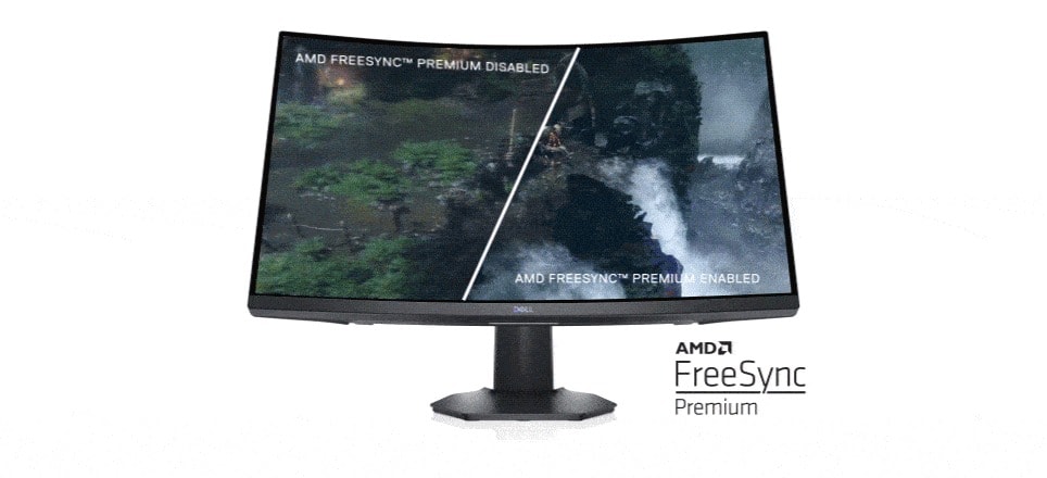 Dell 27″ S2722dgm Curved Va 165hz 1ms Qhd Adaptive Sync Gaming Monitor Yh5