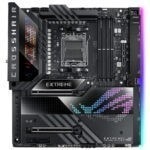 ASUS ROG CROSSHAIR X670E EXTREME Soket AM5 DDR5 6400MHz(OC) Thunderbolt WiFi AURA RGB Anakart