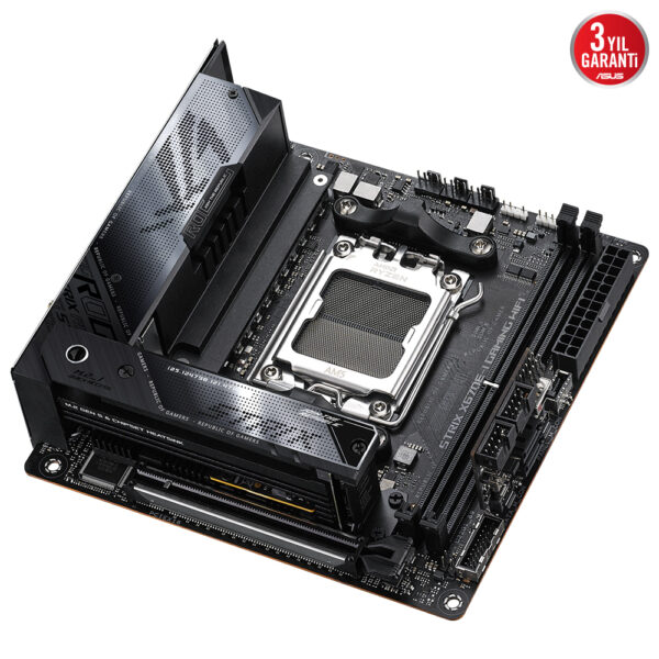 Asus Rog Strix X670e I Gaming Wifi Soket Am5 6400mhzoc Ddr5 Thunderbolt Hdmi Aura Rgb Mini Itx Anakart 2
