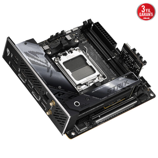 Asus Rog Strix X670e I Gaming Wifi Soket Am5 6400mhzoc Ddr5 Thunderbolt Hdmi Aura Rgb Mini Itx Anakart 3
