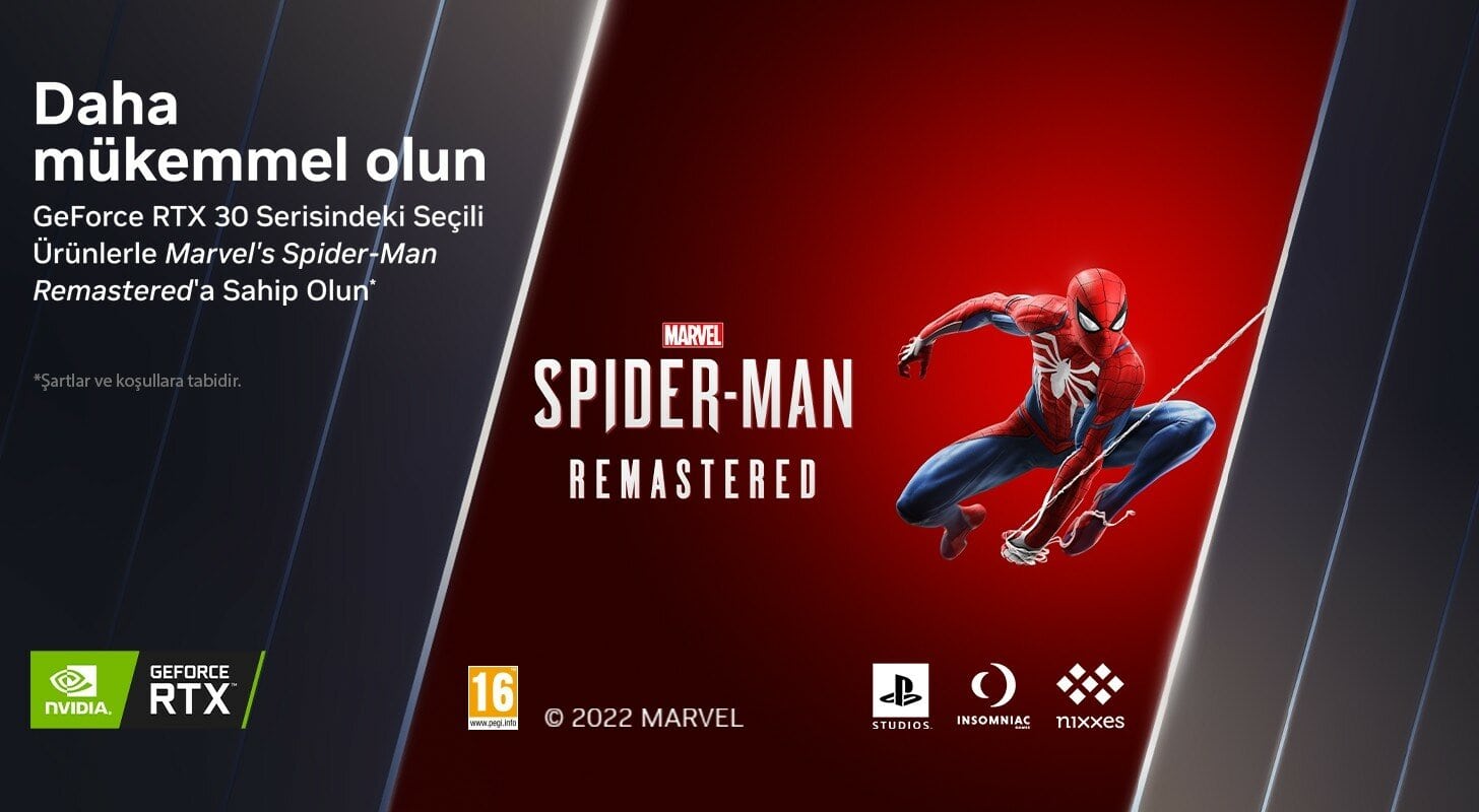 Nvidia Spider Man Bundle Kampanya 20220908