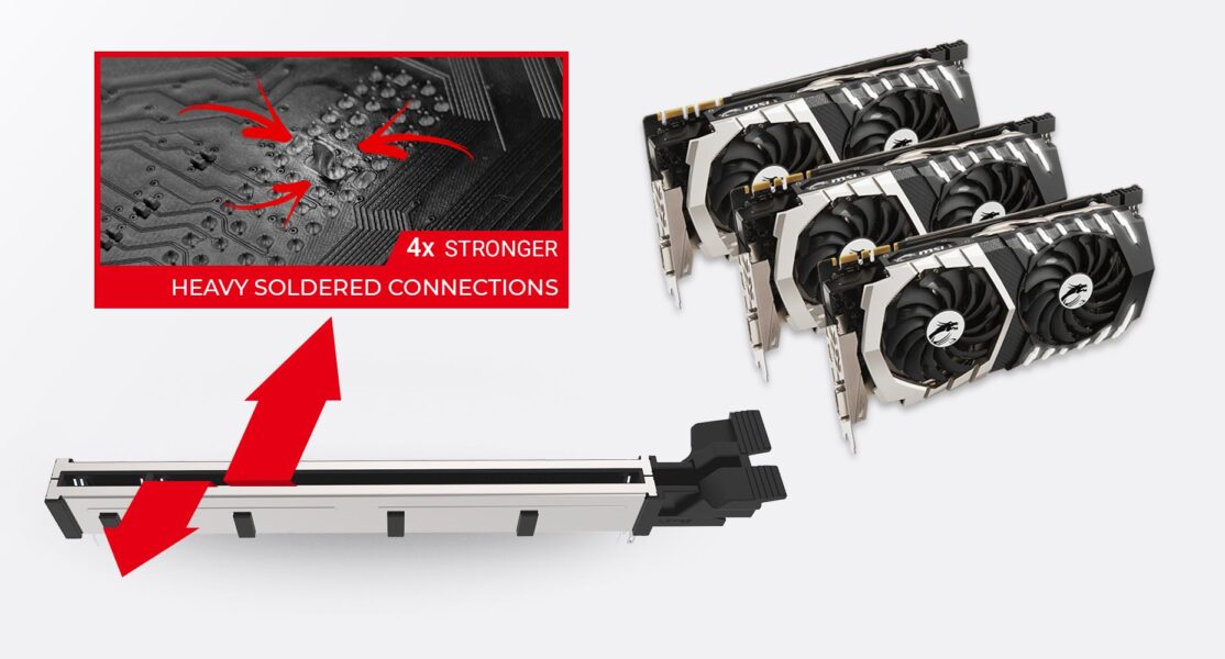 MSI MAG B560 TORPEDO MULTIPLE GPU SUPPORTS AND STEEL ARMOR