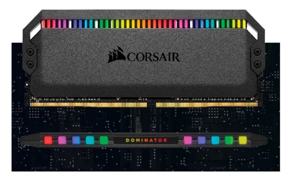 CORSAIR 16GB (2x8GB) Dominator Platinum RGB Siyah DDR4 3600MHz