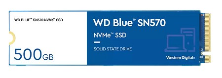 WD SN570 1TB Blue GEN3X4 M.2 SSD 3500MB Okuma / 3000MB Yazma