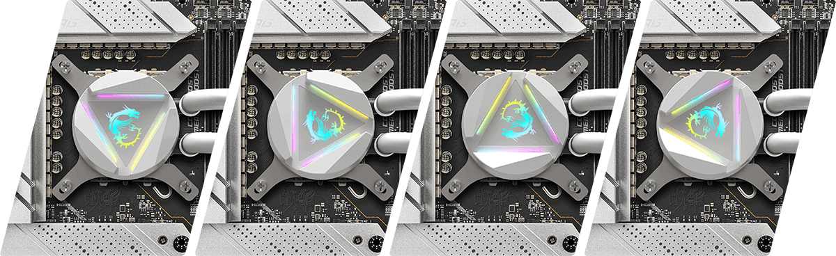 MSI MAG CORELIQUID 240R V2 WHITE ARGB Sıvı Soğutucu a8