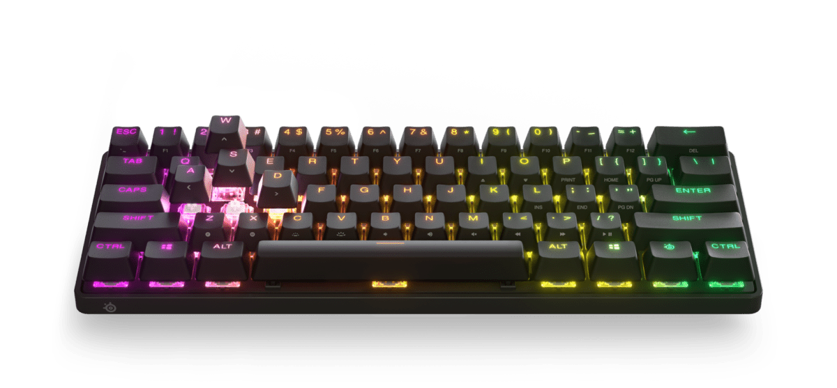 SteelSeries Apex Pro Mini İngilizce RGB Mekanik Kablosuz Gaming Klavye (SSK64843)