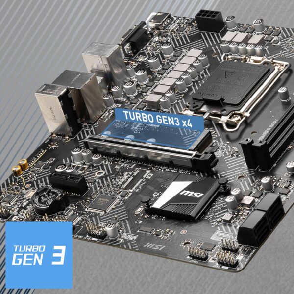 msi H610M BOMBER DDR4