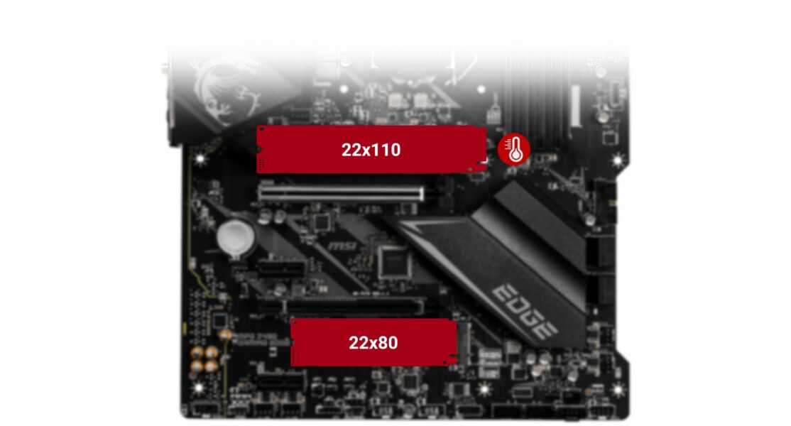 MSI MPG Z490 GAMING EDGE WIFI TWIN TURBO M.2 and M.2 SHIELD FROZR