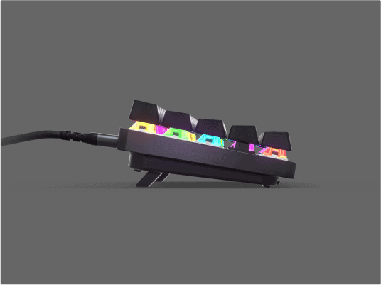 SteelSeries Apex 9 Mini OptiPoint Optical Switch İngilizce (UK) RGB Gaming Klavye